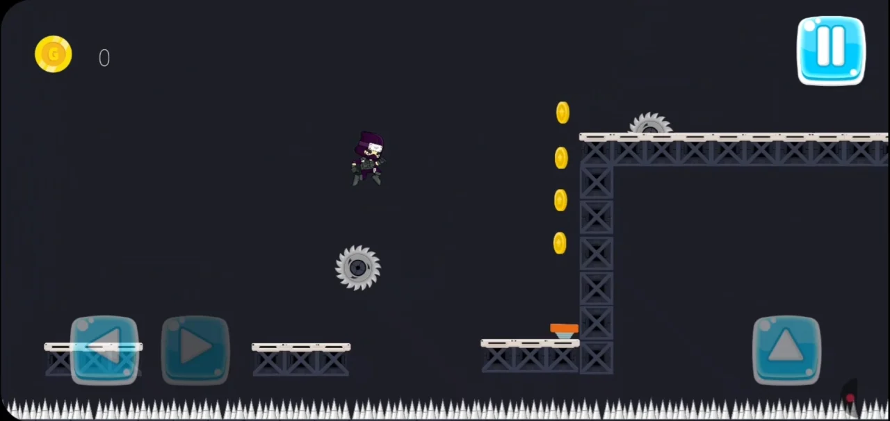 Ninja Realms (Buildbox Platformer Template) — screenshot 1