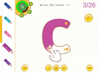 English Tracing Book