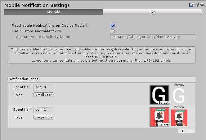 Mobile Notifications — screenshot 1