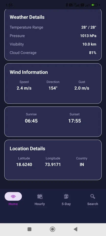 Weather Update — screenshot 4