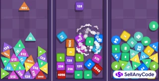 Cube 2048: 3D Merge Game