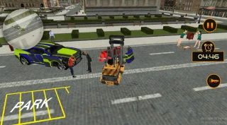 Modern Traffic Parking Fork Lifter: Rescue Forklifter Simulator