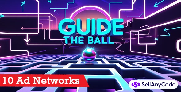 Guide the Ball Unity Maze Game 3D — cover