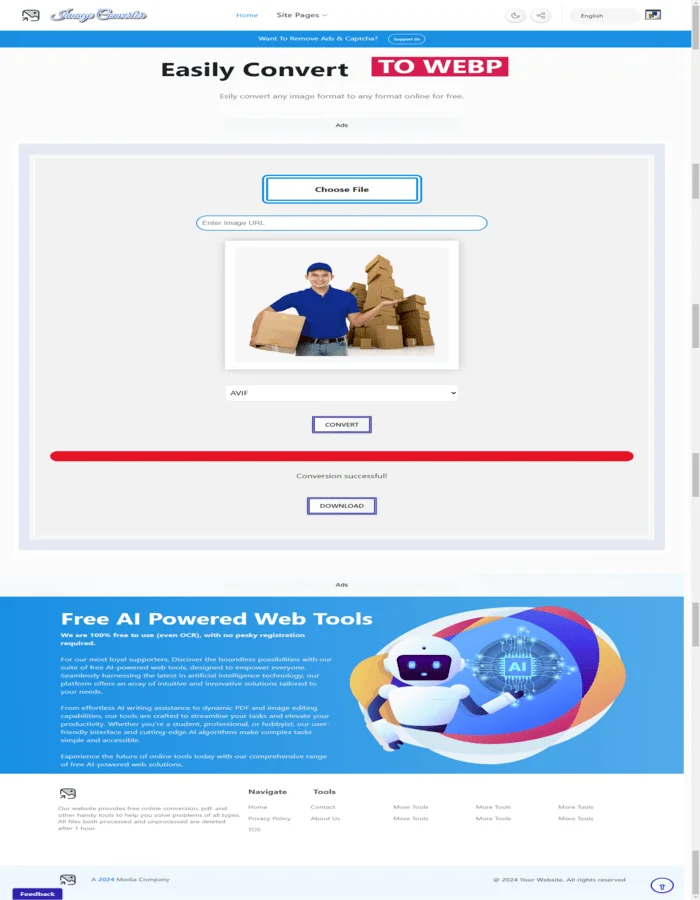 Image Converter PHP — screenshot 3