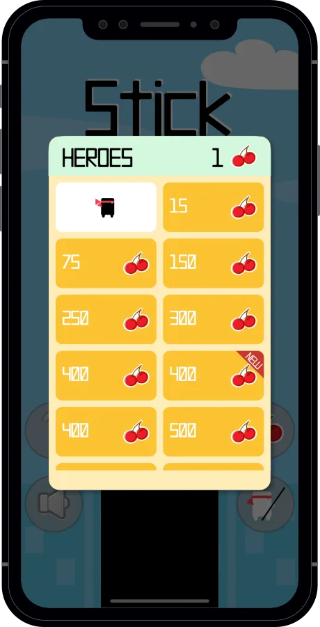 Stick Hero - iOS Game SpriteKit Swift 5 — screenshot 10