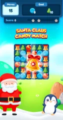 Santa Claus Candy Match - Christmas Games