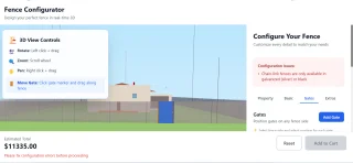 Fence Configuration Tool (3D)
