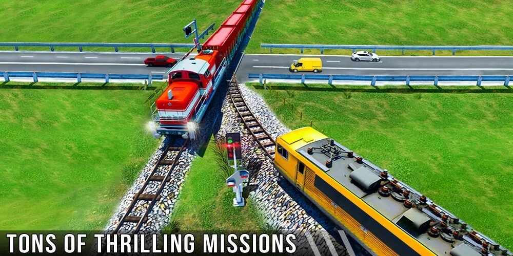 Train Simulator New 3D: Bullet Train Games 64 Bit — screenshot 1
