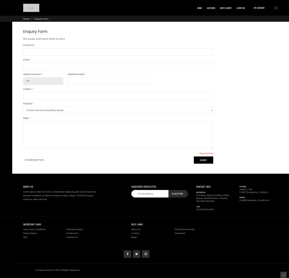 eCommerce with Auction as a Service PoC — screenshot 3