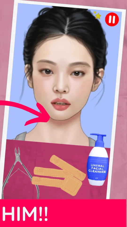 Makeup ASMR: Makeover Story Celebrity — screenshot 1