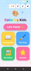 ColorJoy Kids: Flutter Coloring & Drawing App for Children