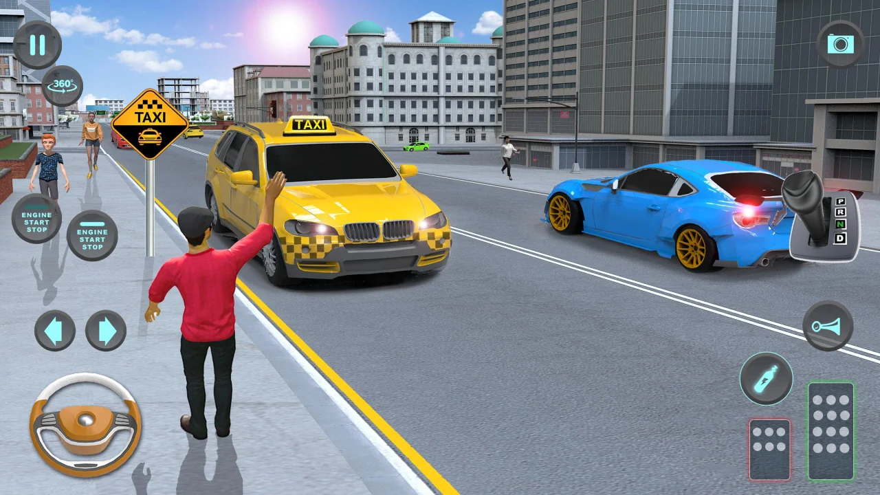 City Taxi Driving Simulator: PvP Taxi Game — screenshot 4