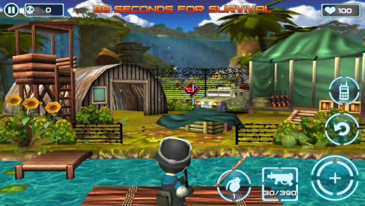 Modern World War: Gun Fire Complete Game + Action Game Support Unity 5.5 — screenshot 1
