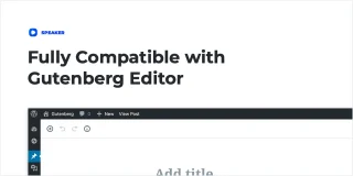 Speaker – Page to Speech Plugin for WordPress
