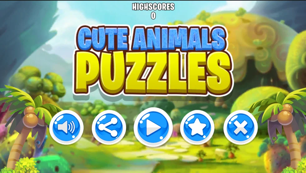 Cute Animal Puzzle Kids — screenshot 1