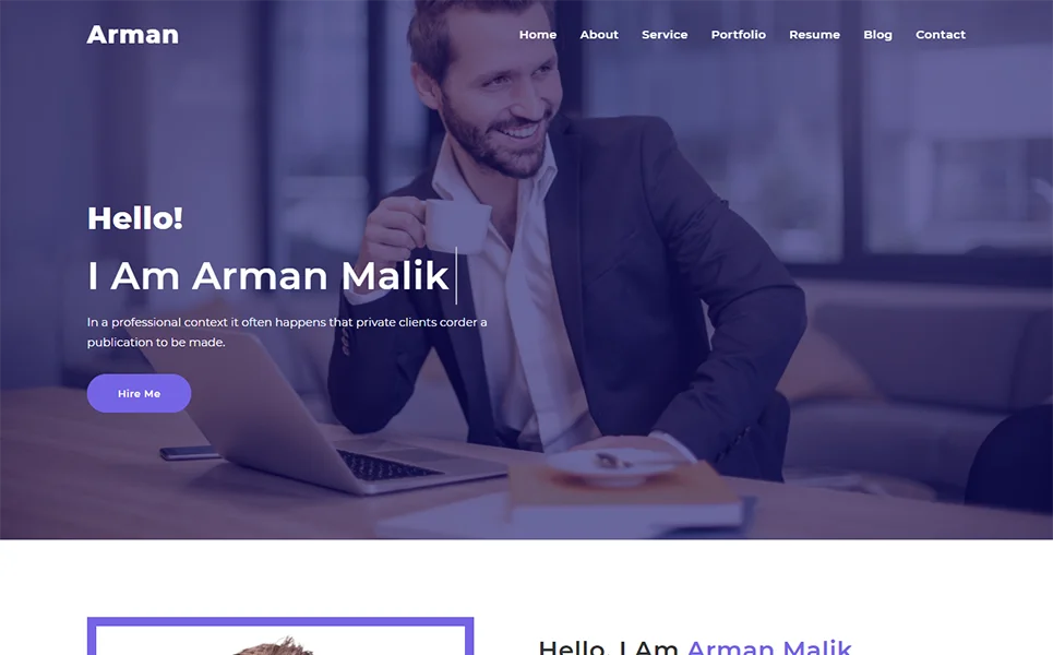 Guptil - All-in-One Landing Page Template — screenshot 2