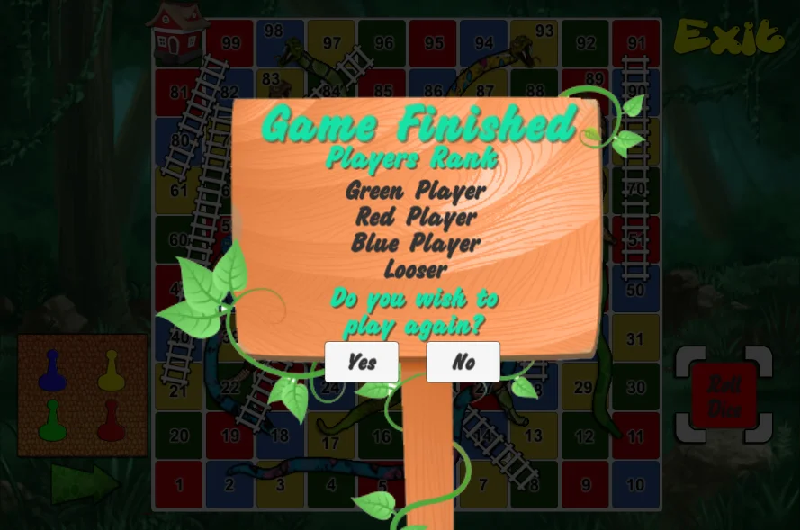Snake & Ladder Unity3D Source Code + AdMob Integration + Android iOS Game — screenshot 5