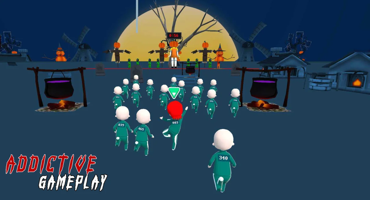 Squid Halloween Death Survive — screenshot 2