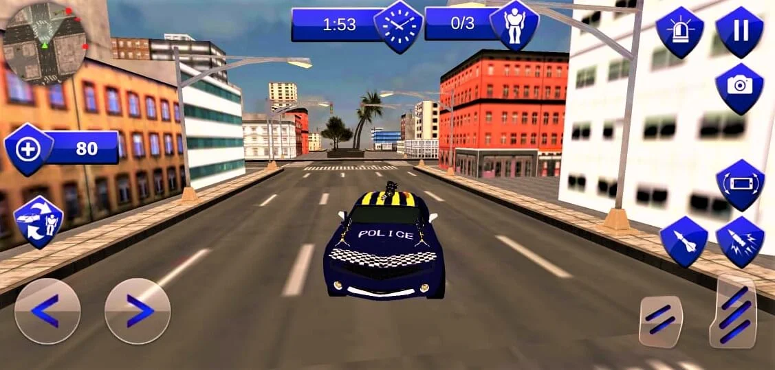US Police Robot Car Revenge Transform 64 Bit Source Code — screenshot 9