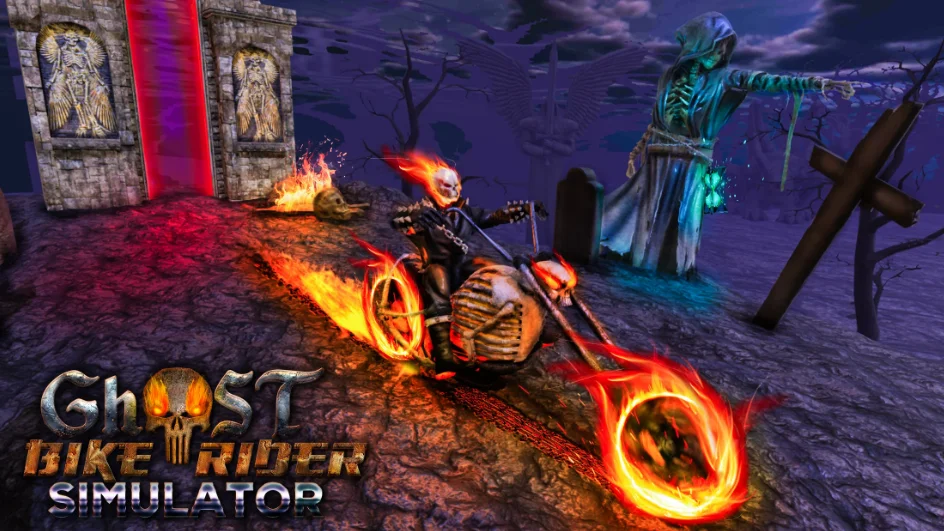 Ghost Bike Rider Simulator — screenshot 3