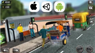 Tuk Tuk Rickshaw: Auto Driving Simulator