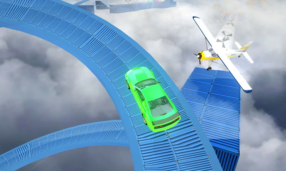 Extreme Impossible Tracks Stunt Car Racing 3D — screenshot 3