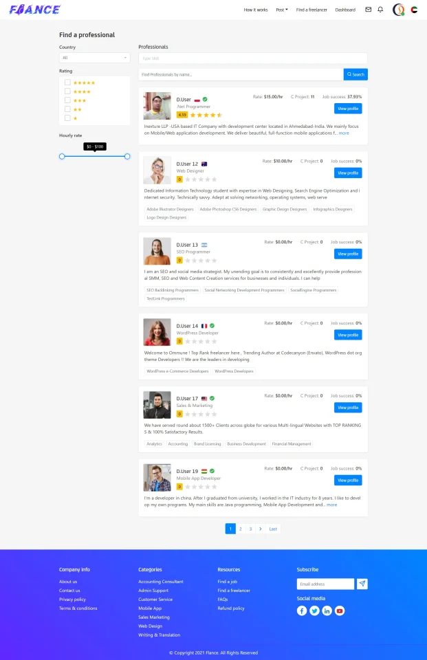 Freelancer Marketplace Script - Freelancer Script — screenshot 6