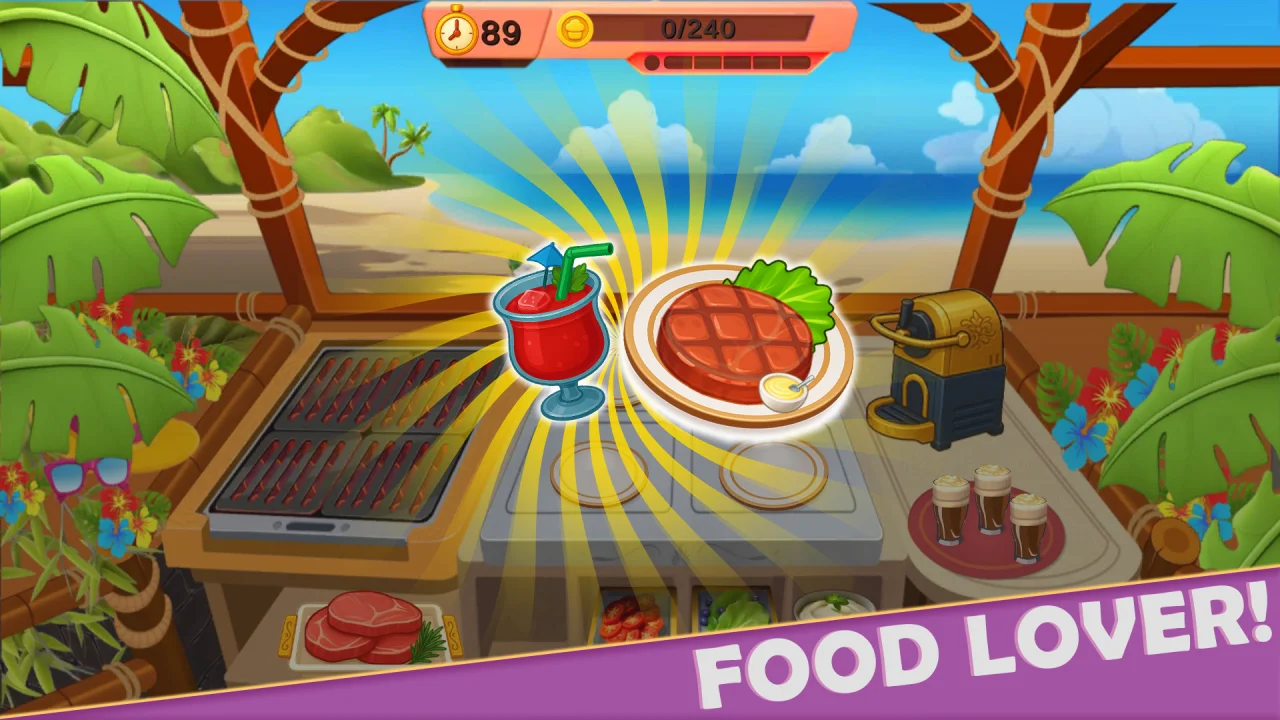 Cooking Game Template Restaurant System with 210+ Levels & Boosters — screenshot 2