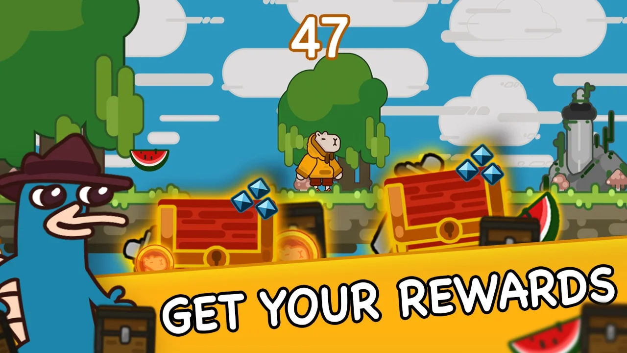 Capybara Adventure — screenshot 1