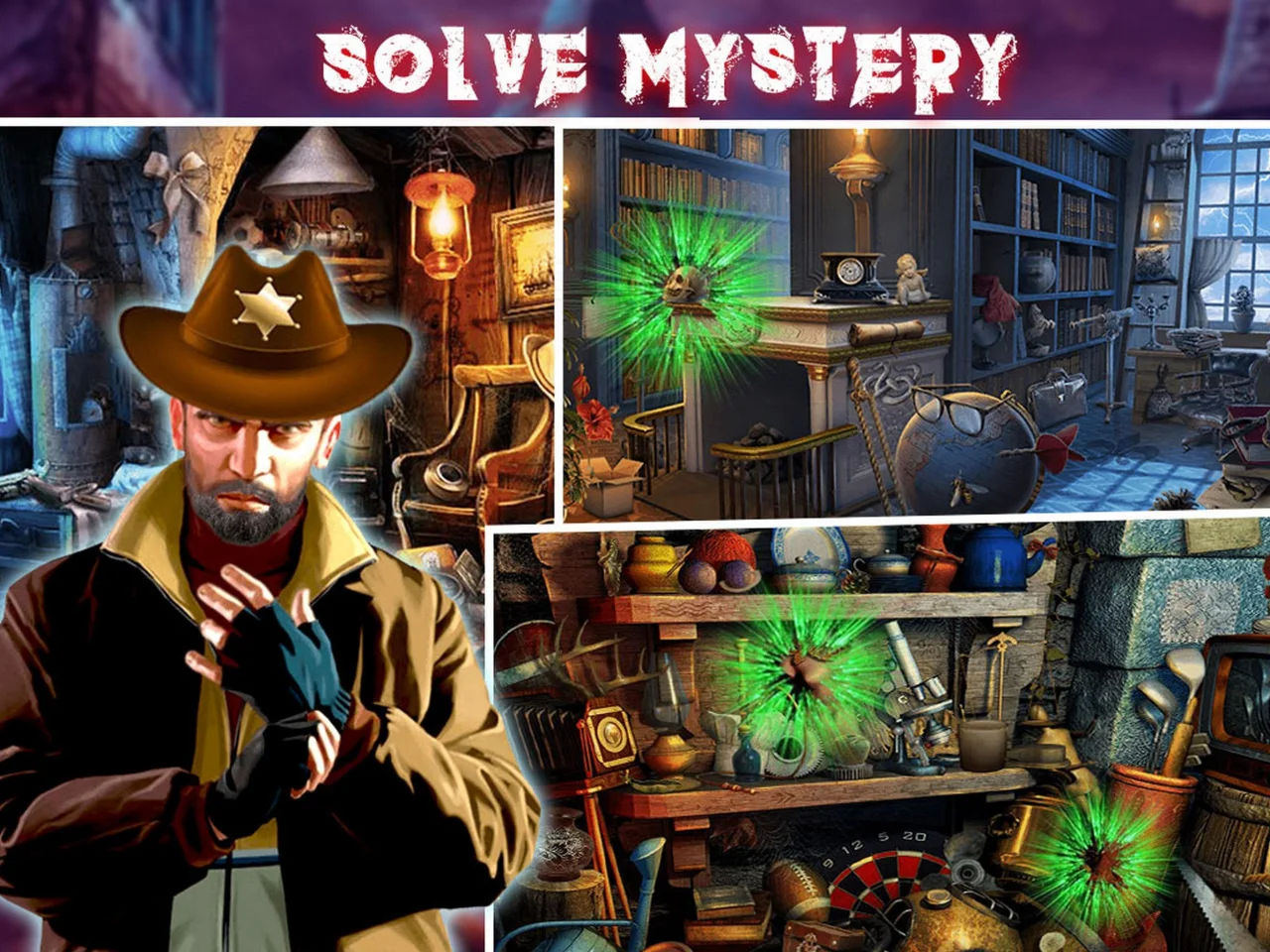 The Secret House Mystery + Hidden Object Game — screenshot 2