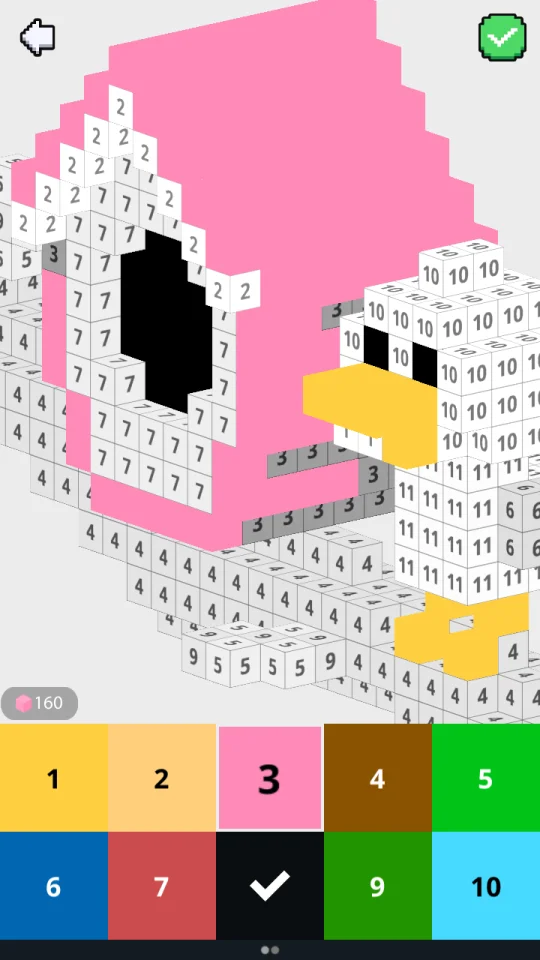 Pixel Art – Number Coloring 3D + 2D — screenshot 5