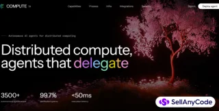 COMPUTE - Premium AI Agent Platform Landing Page