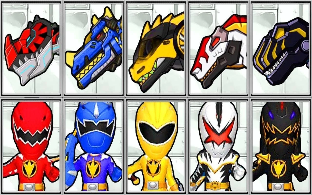 Red Ranger Robots vs Dino — screenshot 2
