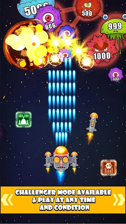 Space Virus War - Shooting Game — screenshot 2
