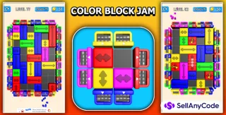 Color Block Jam 3D Puzzle Game Unity