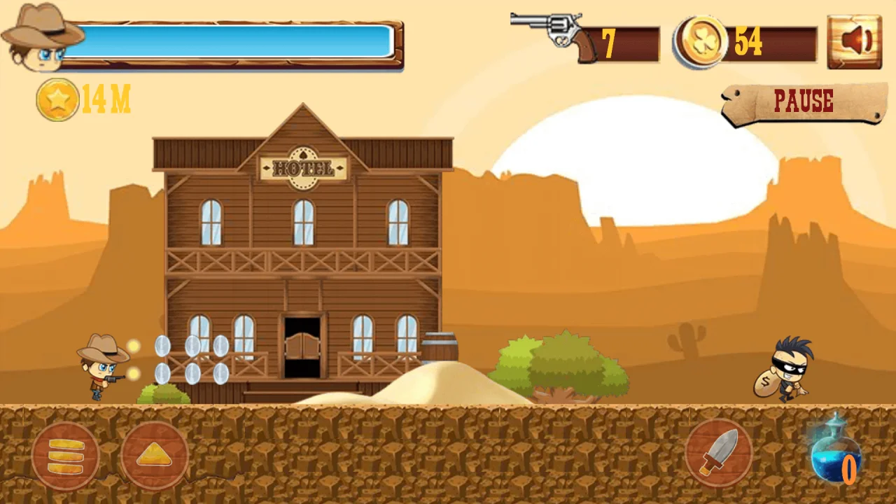 Cowboy Catch Up – Unity Full Source Code — screenshot 3