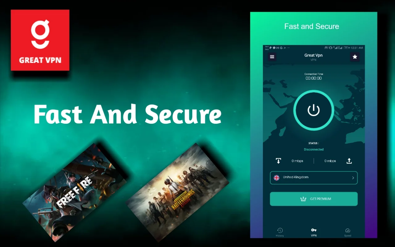 Great VPN Secure - Fast & Free & Unlimited VPN — screenshot 1