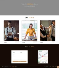 Clothing & Tailoring Template