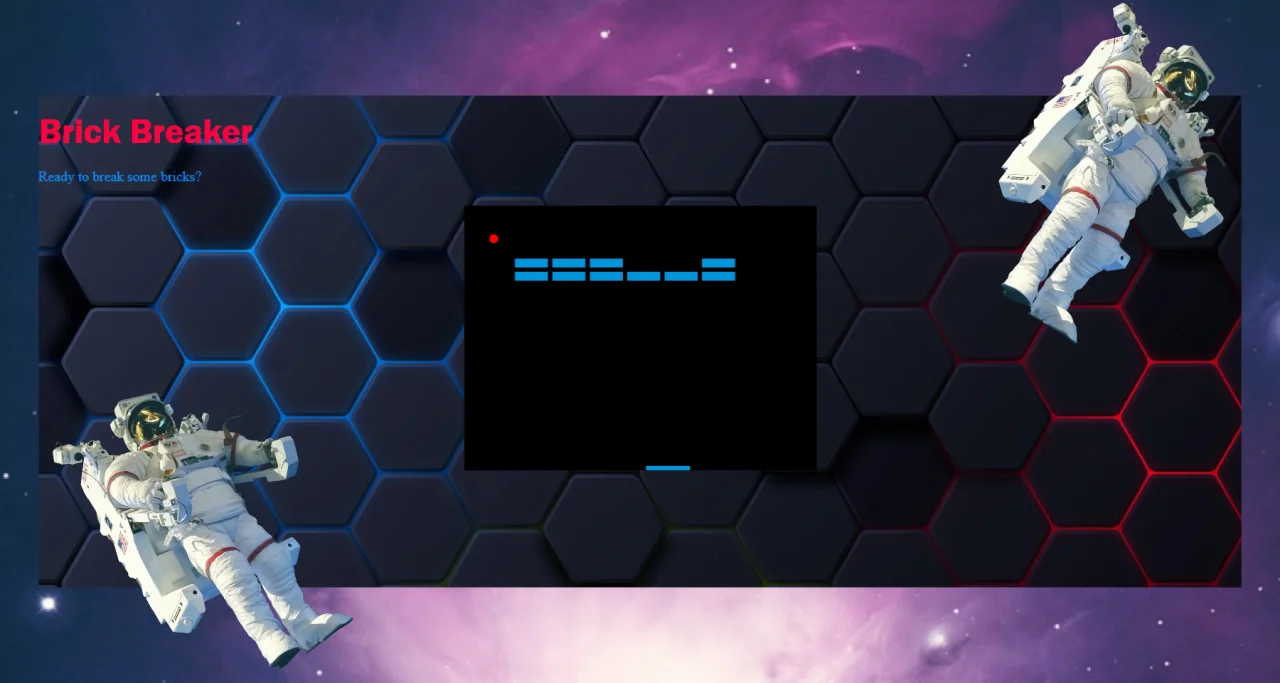 Brick Breaker Game - HTML5 Game — screenshot 2