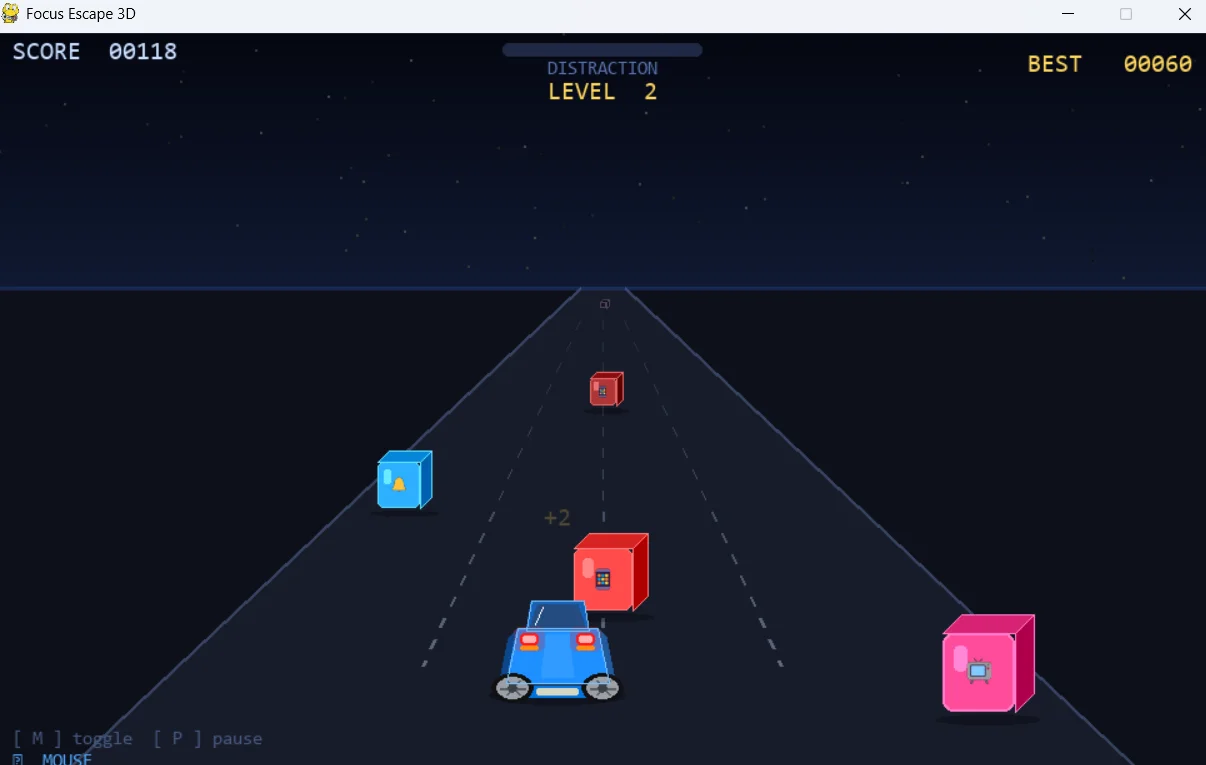 Focus Escape 3D — screenshot 4