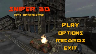 Sniper 3D: City Apocalypse (Unity3D Game + AdMob Ads)