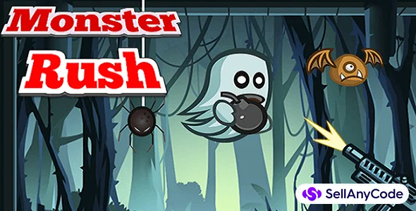 Monster Rush Unity Source Code