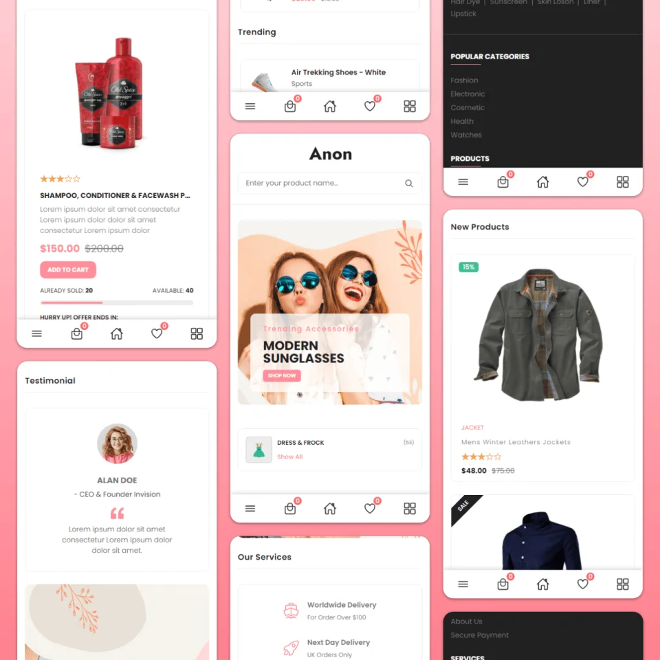 Shopping-eCommerce-Website — screenshot 4