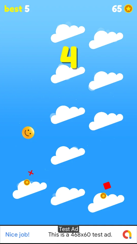Emoji Sliding Down – Premium Unity Template — screenshot 3