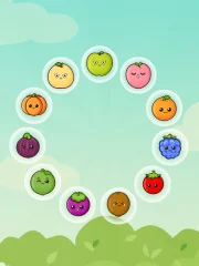 Fruit Merge Puzzle