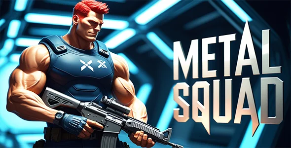 Metal Squad Unity Source Code — screenshot 1