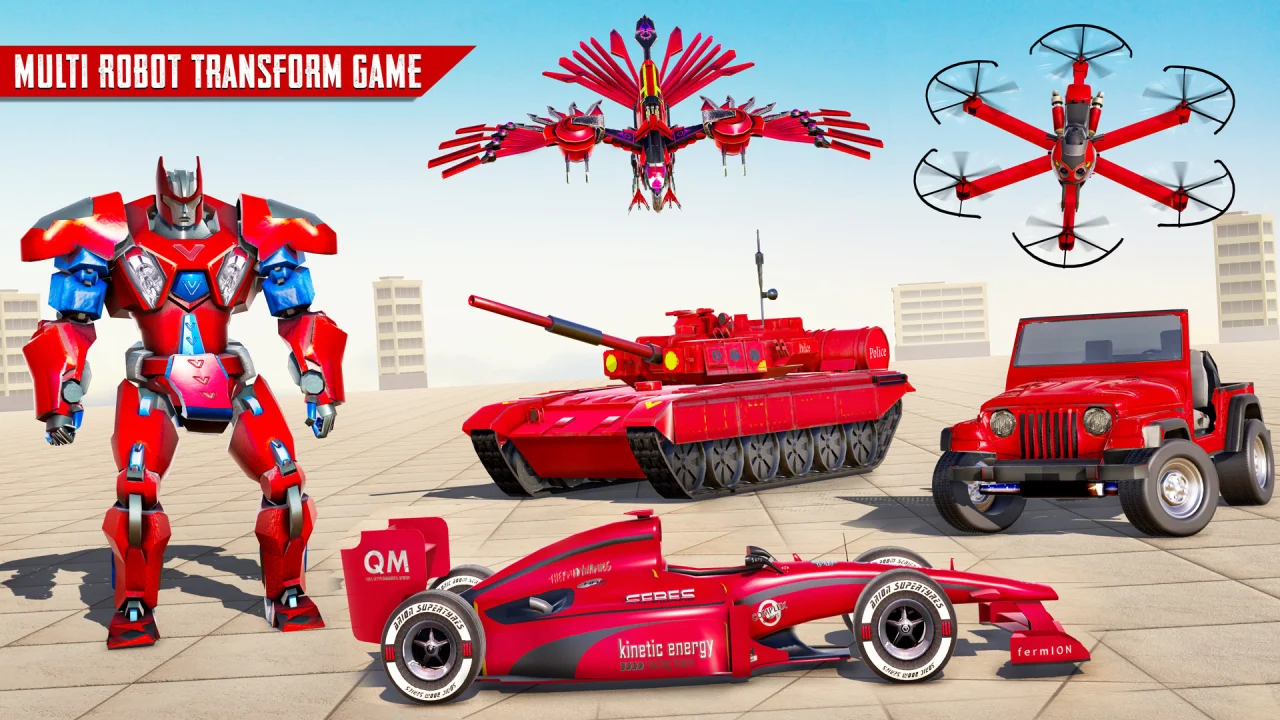 Multi Robot Game Transformers — screenshot 2