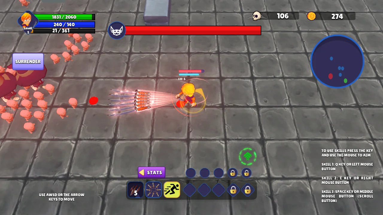 BulletHell Elemental Template (Survival) — screenshot 9