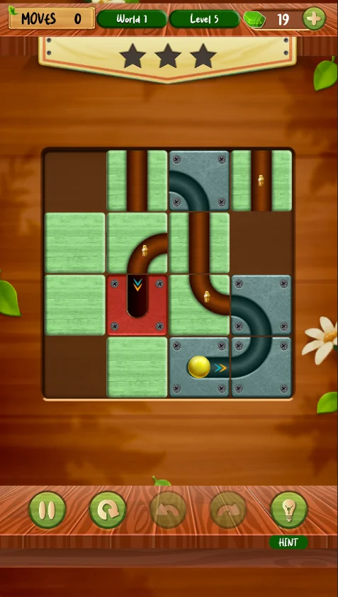 Roll the Ball - Unity Puzzle Game Template — screenshot 2