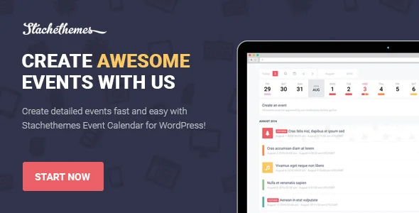 Stachethemes Event Calendar - WordPress Events Calendar Plugin — screenshot 1